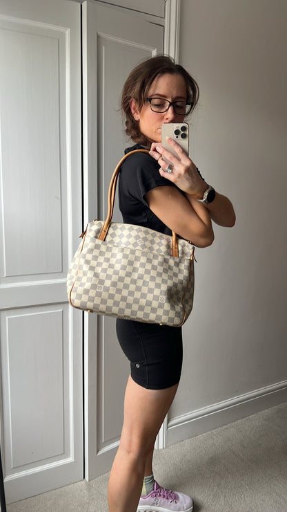 Louis Vuitton Figheri PM Damier Azur