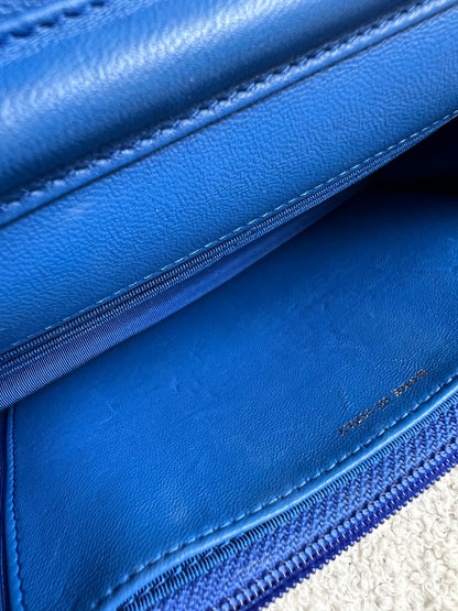 Chanel Blue Lambskin Wallet on Chain (RRP £2,930)