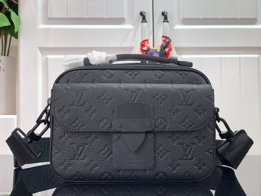 Louis Vuitton S Lock Messenger  Bag