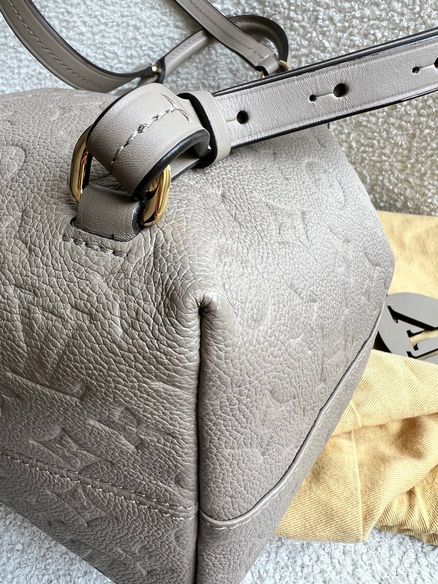Louis Vuitton Tourterelle Montsouris Backpack Empreinte (RRP £2170)