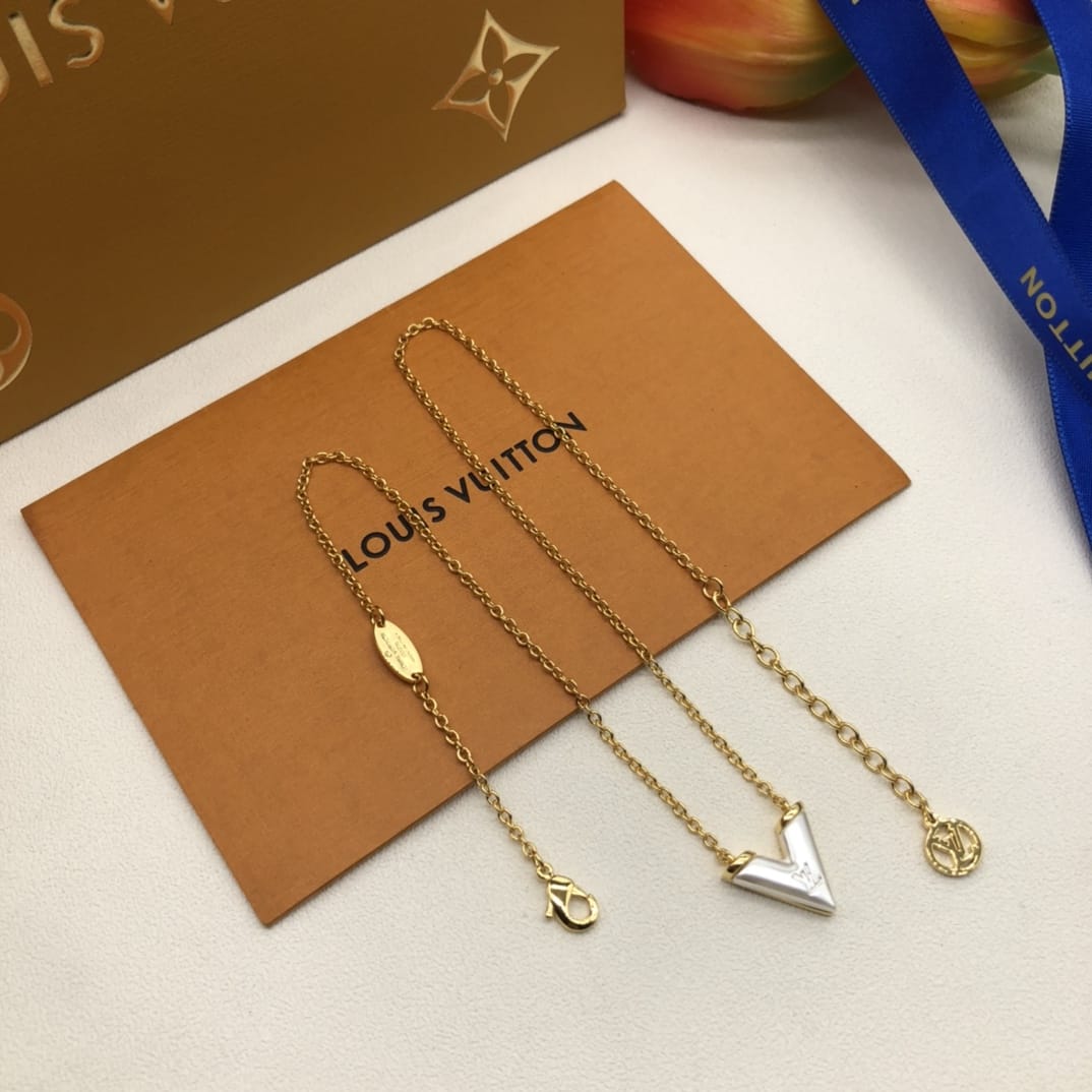 Louis Vuitton Accessories Set Earrings , Necklace, Bracelet , Ring