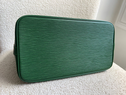 Louis Vuitton Alma PM Green Epi