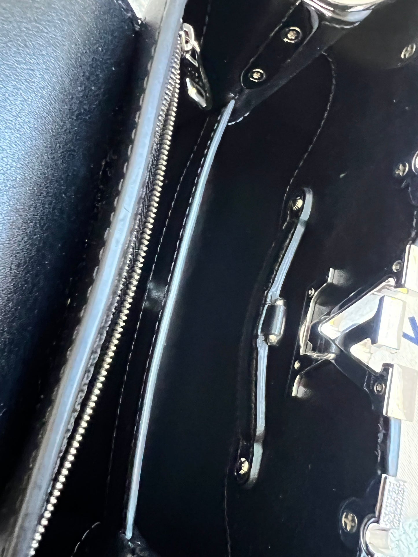Louis Vuitton Capucines BB in Black with Crystal Flowers (RRP £5350)