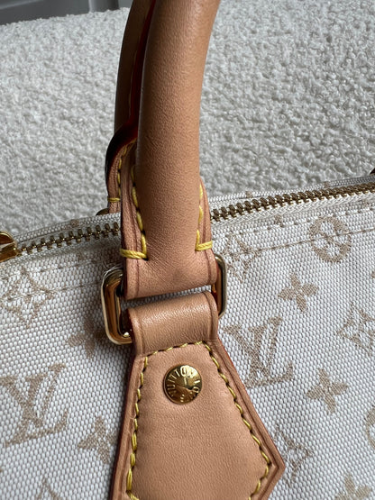 Louis Vuitton Speedy Bandouliere 20 Mastic Cream (£2420)
