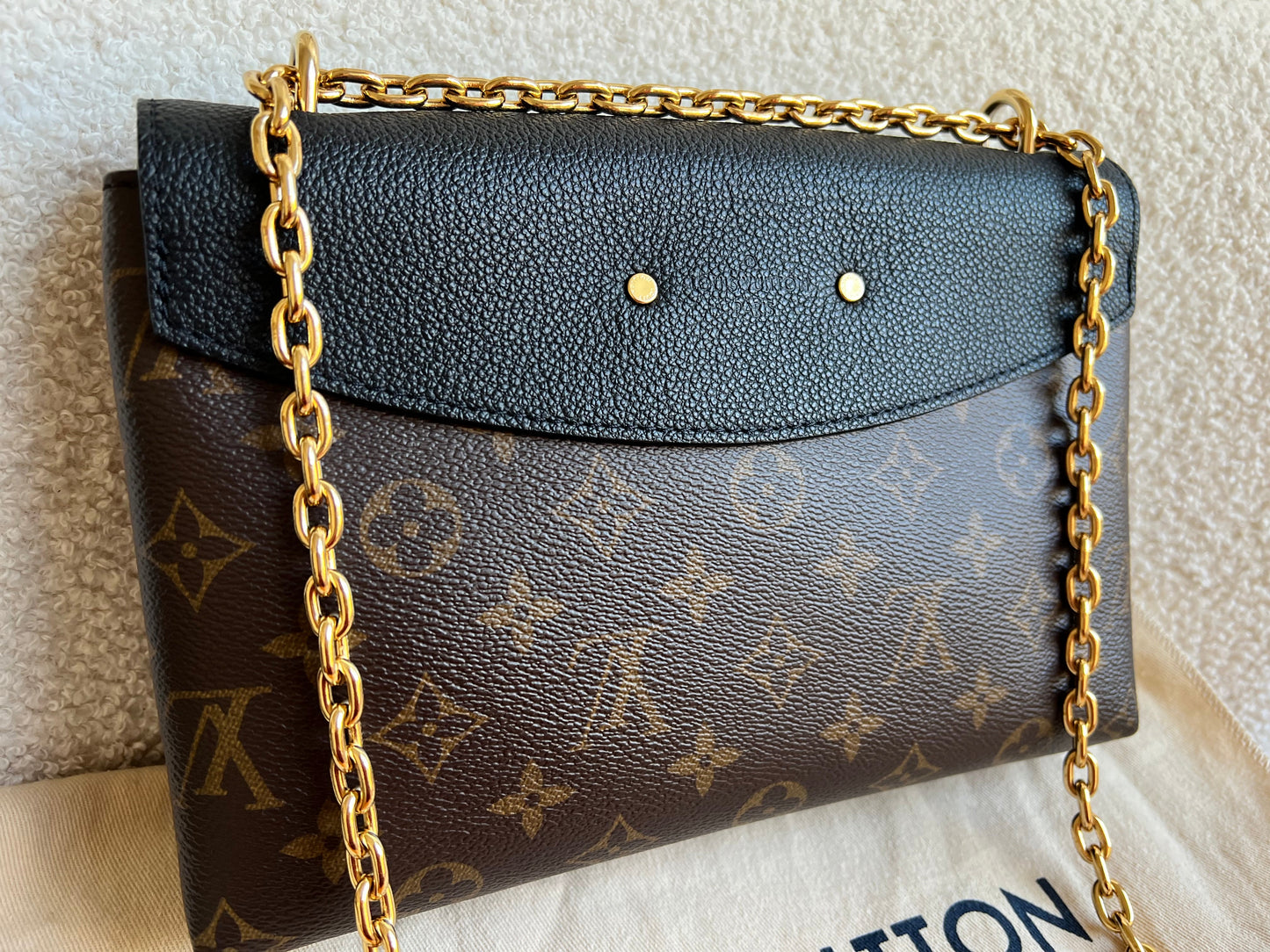 Louis Vuitton Saint Placide Monogram Black