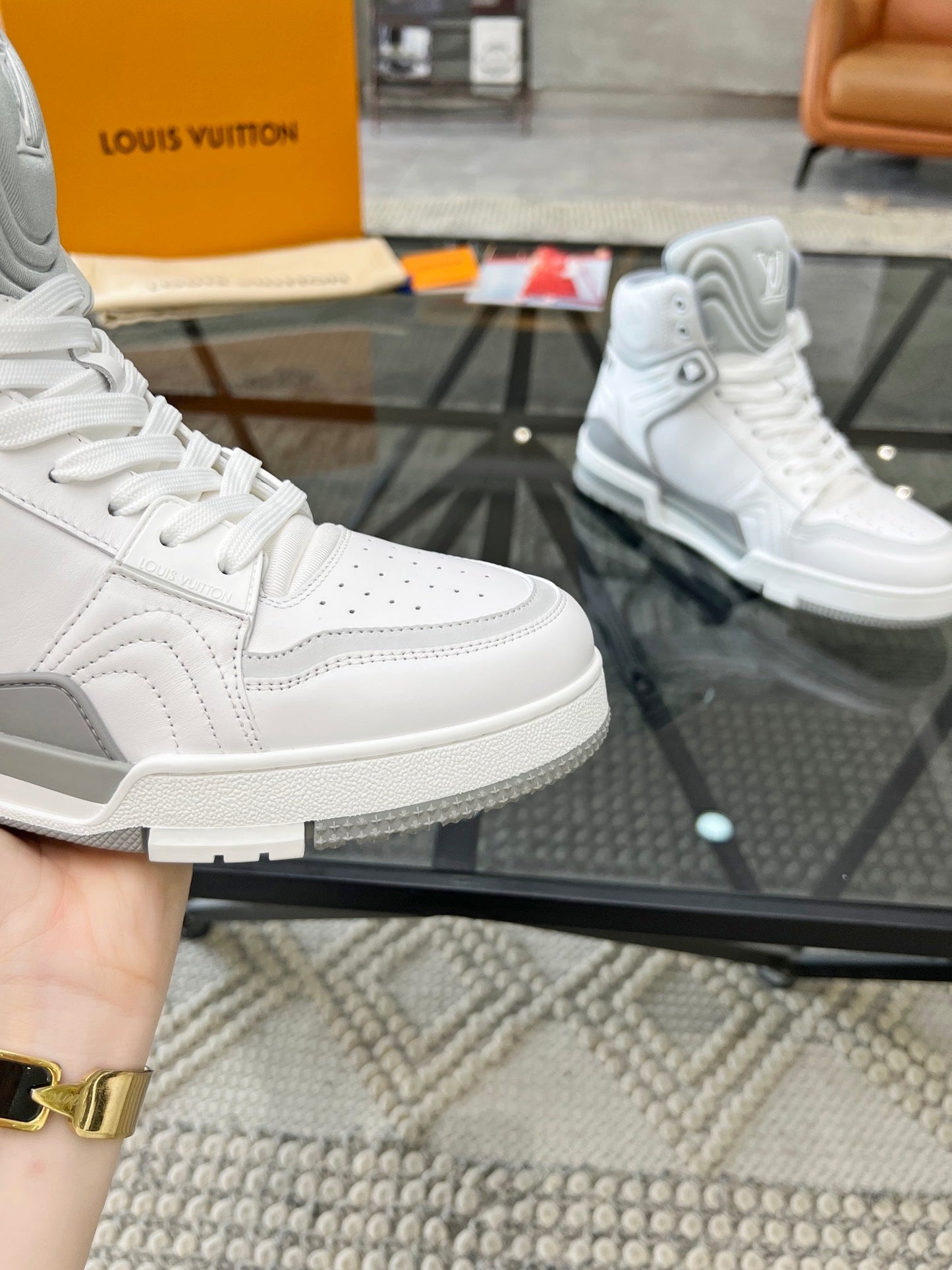 Louis Vuitton Trainer Sneakers Boot