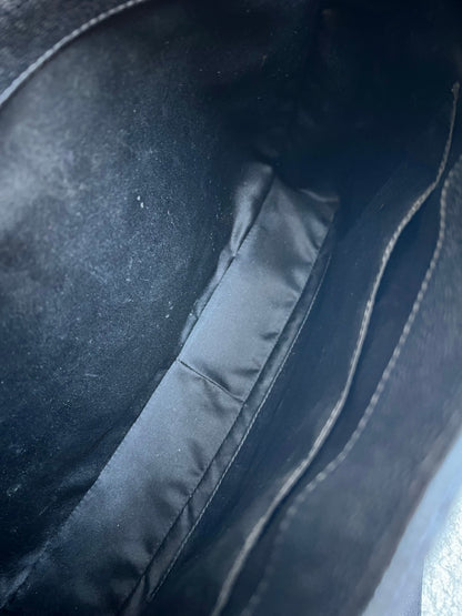 Chanel Black Caviar Grand Shopper Tote (GST) Silver Hardware