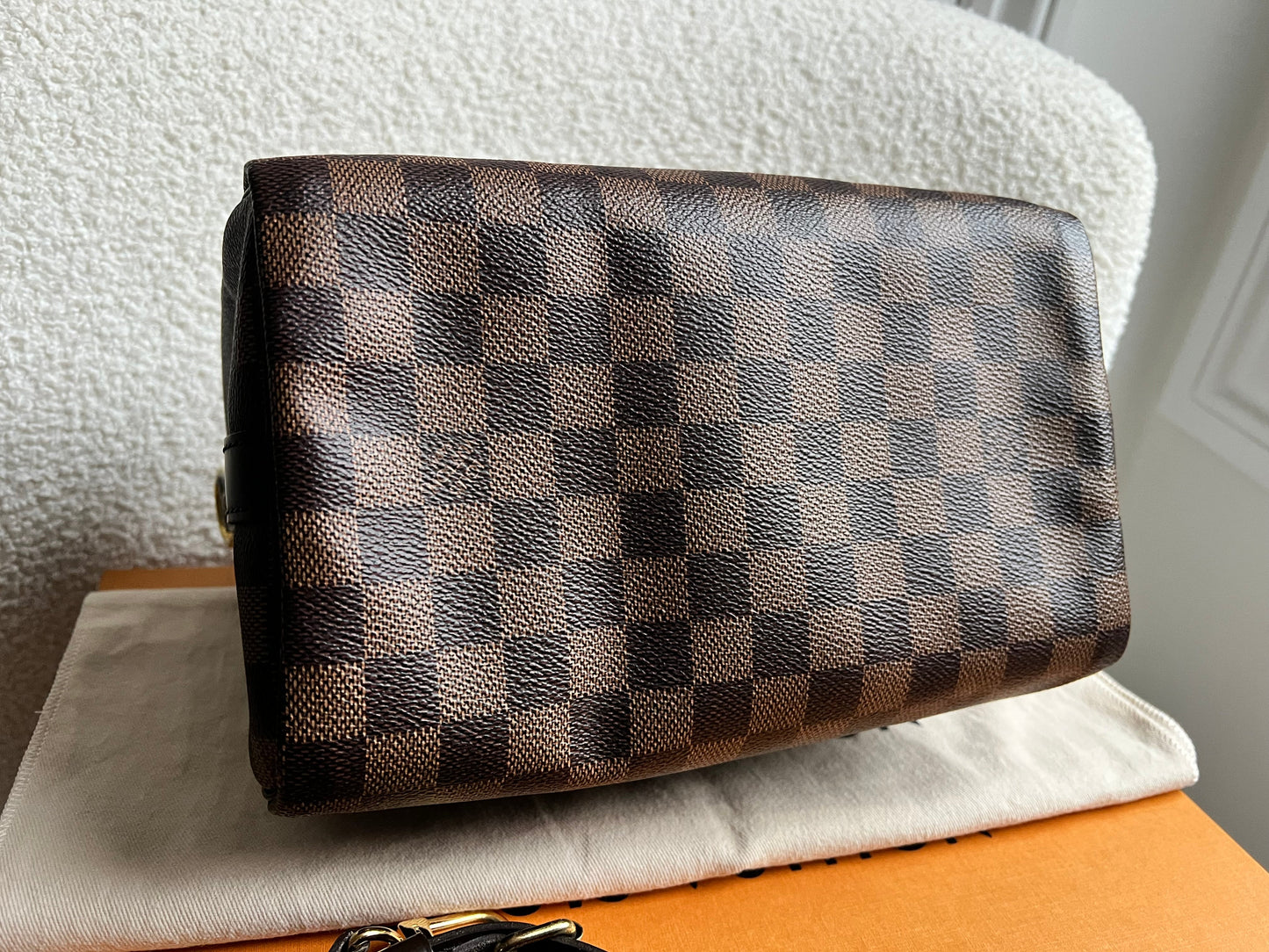 Louis Vuitton Speedy 25 Bandouliere Damier Ebene (RRP £1,440)