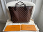 Louis Vuitton Neverfull MM Damier Ebene Cherry Interior (RRP £1,430)