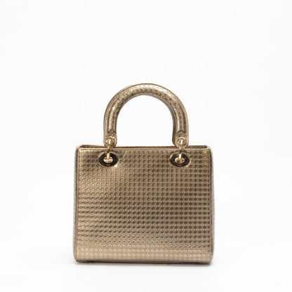 Dior Lady Dior Leather Tote Bag