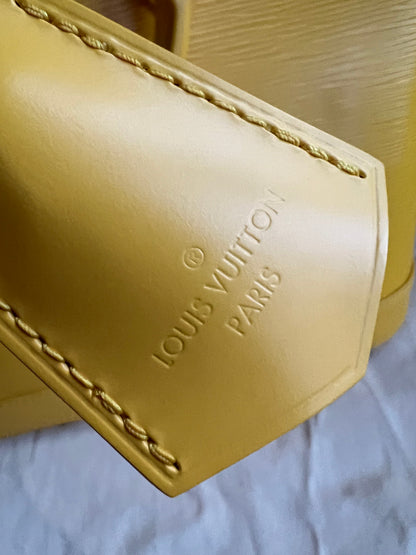 Louis Vuitton Alma PM Citron Yellow Epi (RRP £1780)