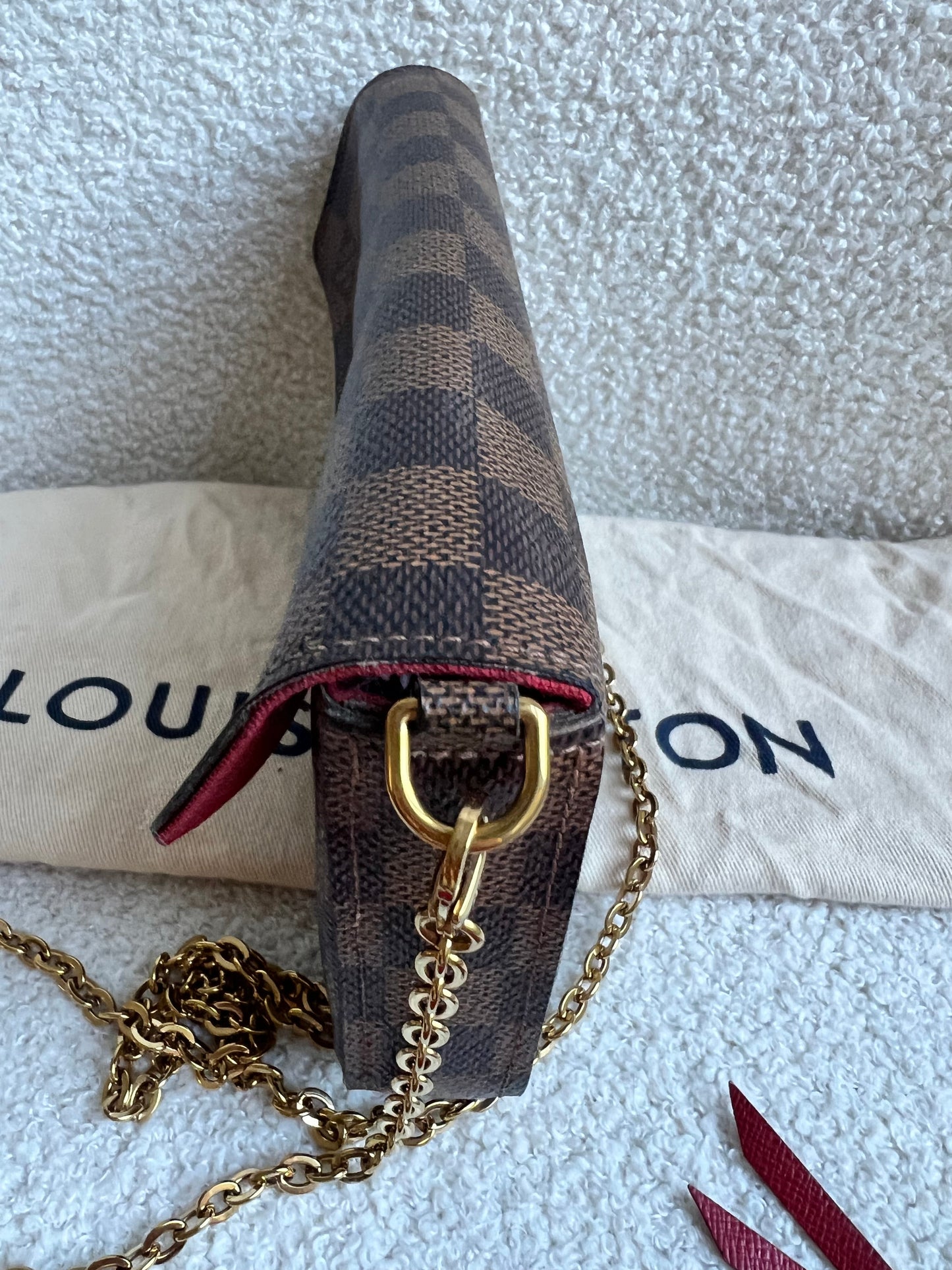 Louis Vuitton Felicie Pochette Damier Ebene (RRP £1090)