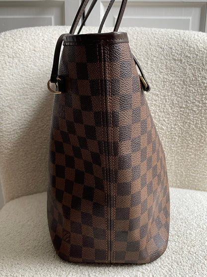 Louis Vuitton Neverfull MM Damier Ebene Cherry Interior (RRP £1,430)