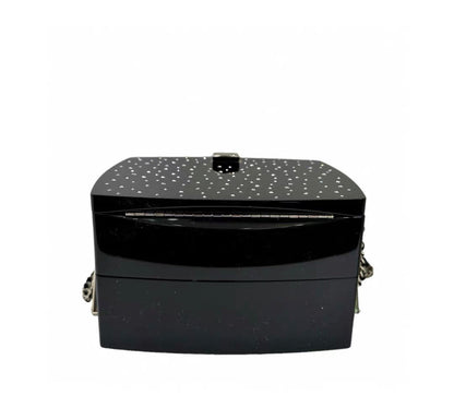 Chanel Luxury Leather Black Handbag Leather