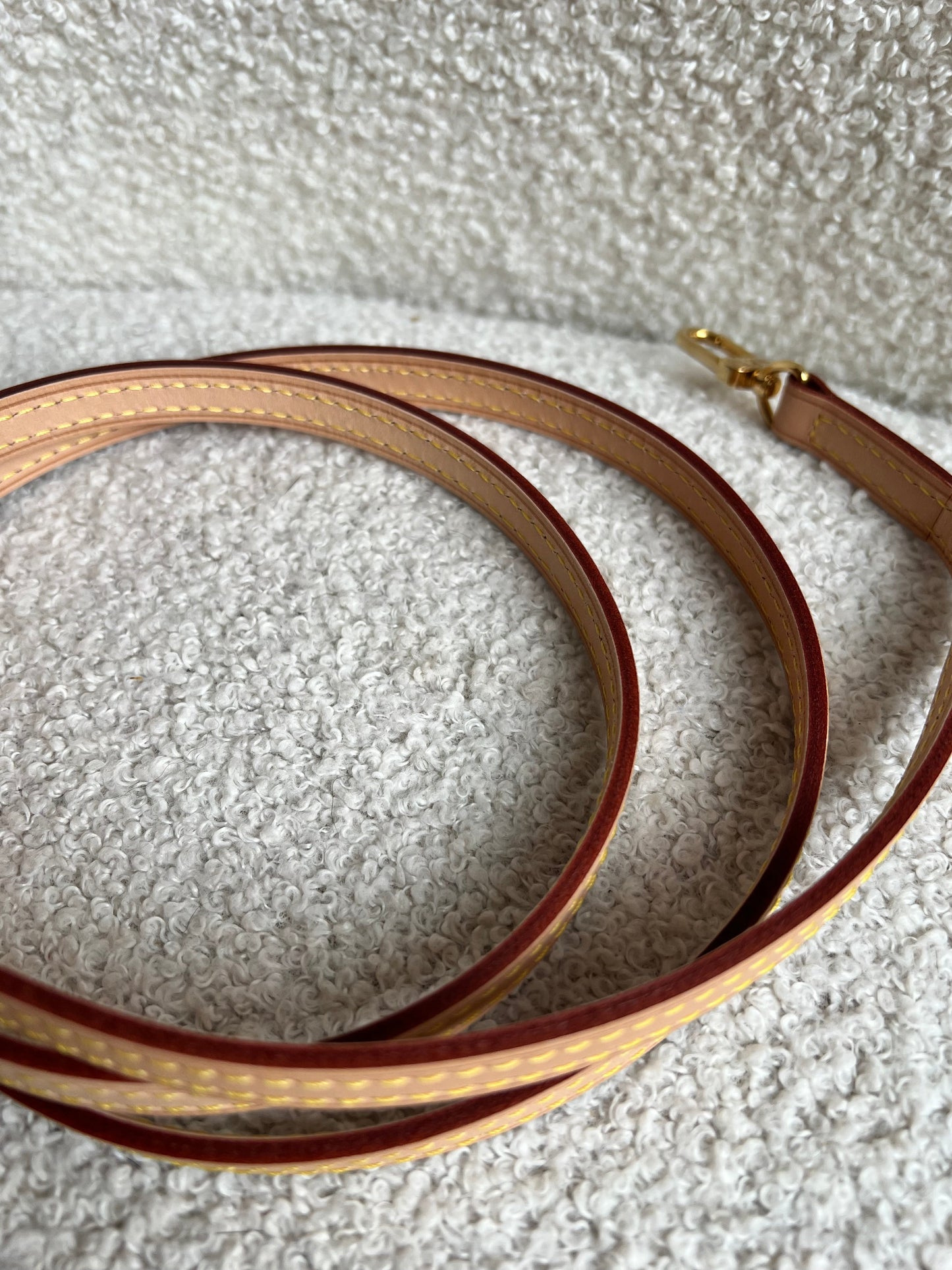 Louis Vuitton Natural Leather Shoulder Strap