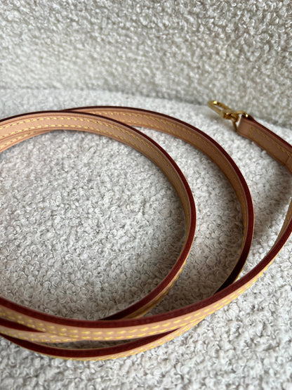 Louis Vuitton Natural Leather Shoulder Strap