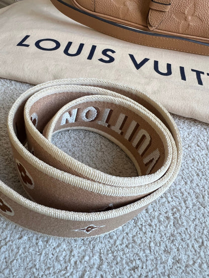 Louis Vuitton Diane Satchel Sand Empreinte (RRP £2,120)