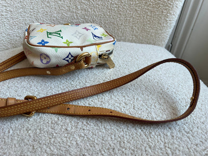 Louis Vuitton Rift Bag White Multicolore Takashi