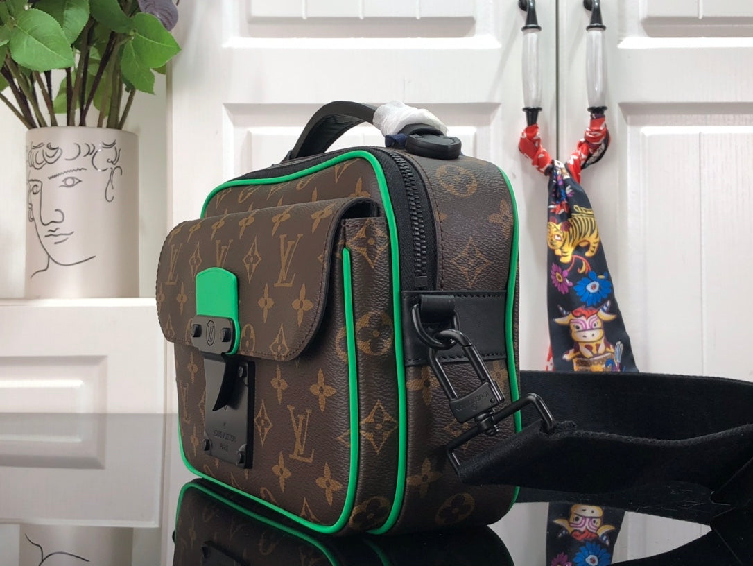 Louis Vuitton S Lock Messenger  Bag