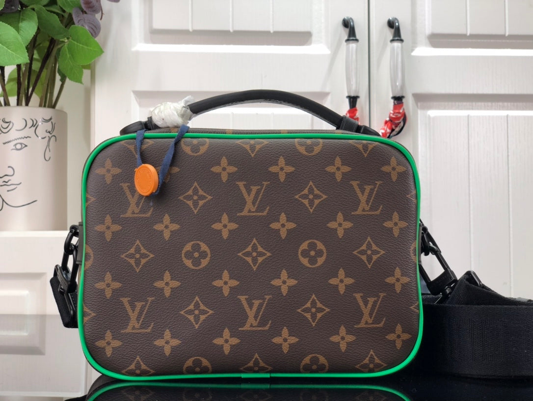 Louis Vuitton S Lock Messenger  Bag