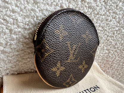 Louis Vuitton Round Coin Purse Monogram