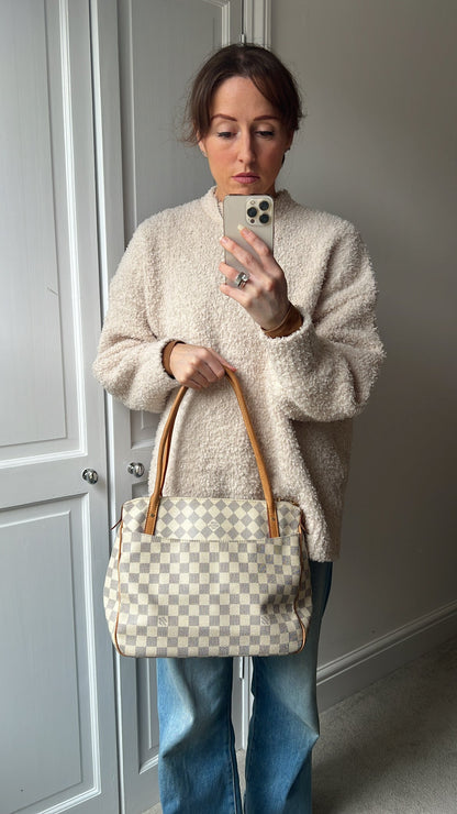 Louis Vuitton Figheri PM Damier Azur