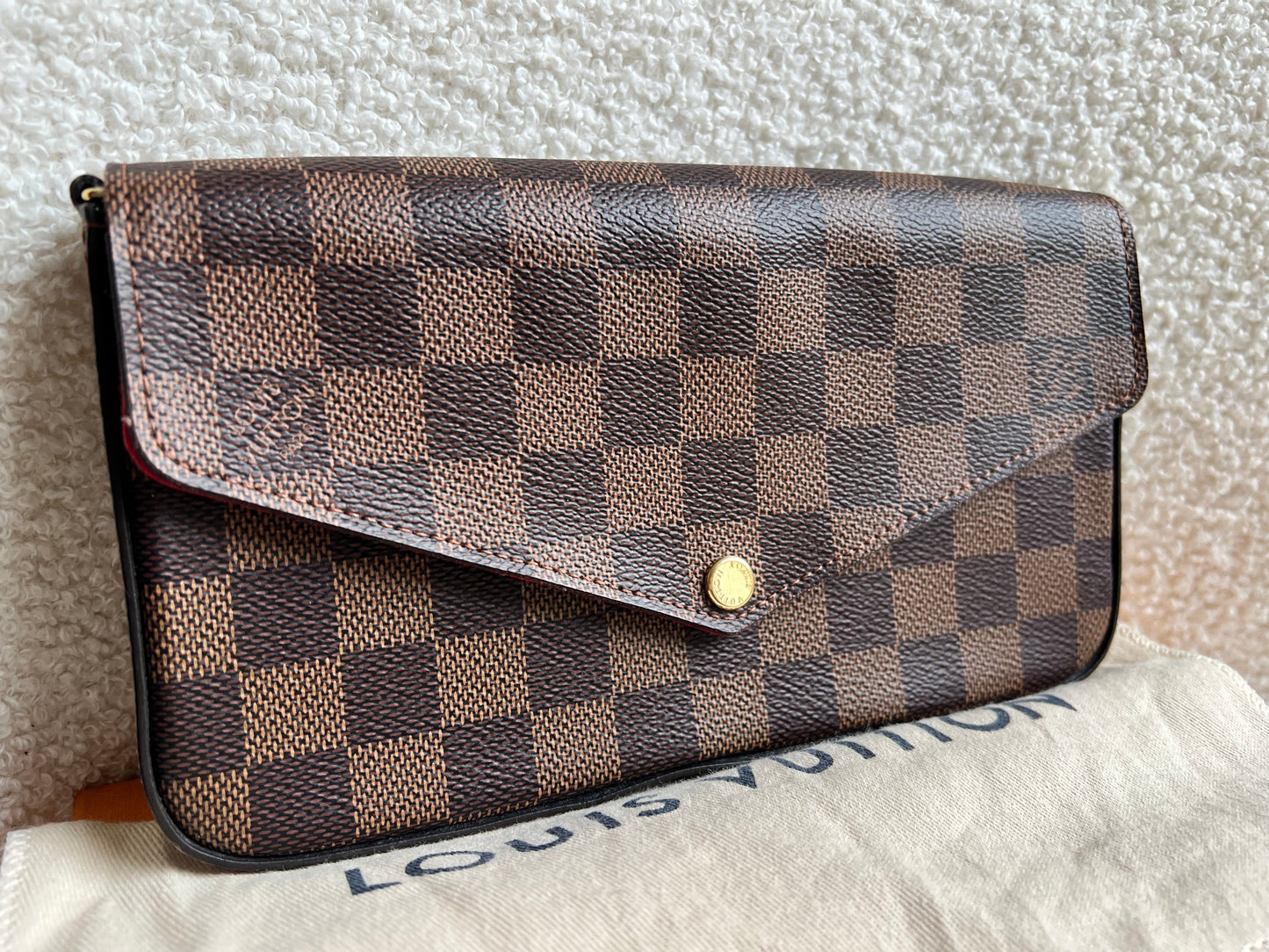 Louis Vuitton Felicie Pochette Damier Ebene (RRP £1110)