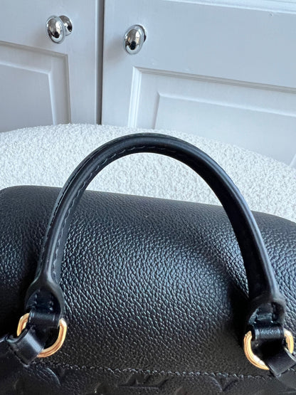 Louis Vuitton Montsouris Backpack Black Empreinte (RRP £2170)