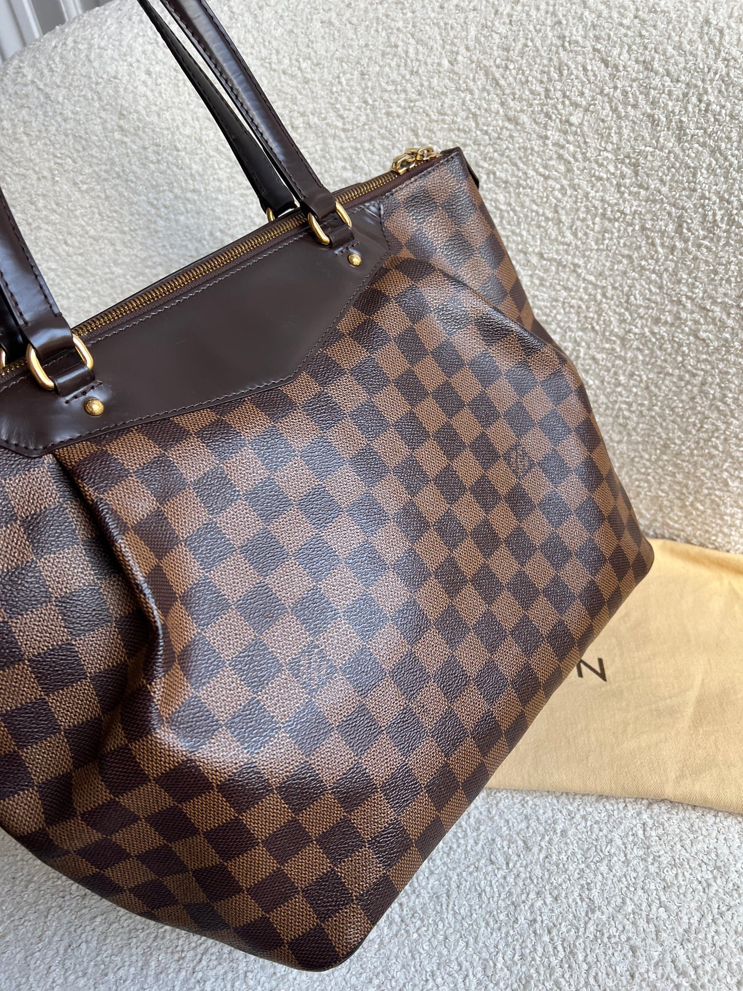 Louis Vuitton Westminster MM Tote Damier Ebene