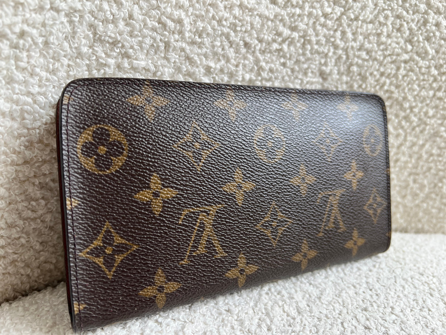Louis Vuitton Porte Monnaie Zip Around Long Wallet in Monogram