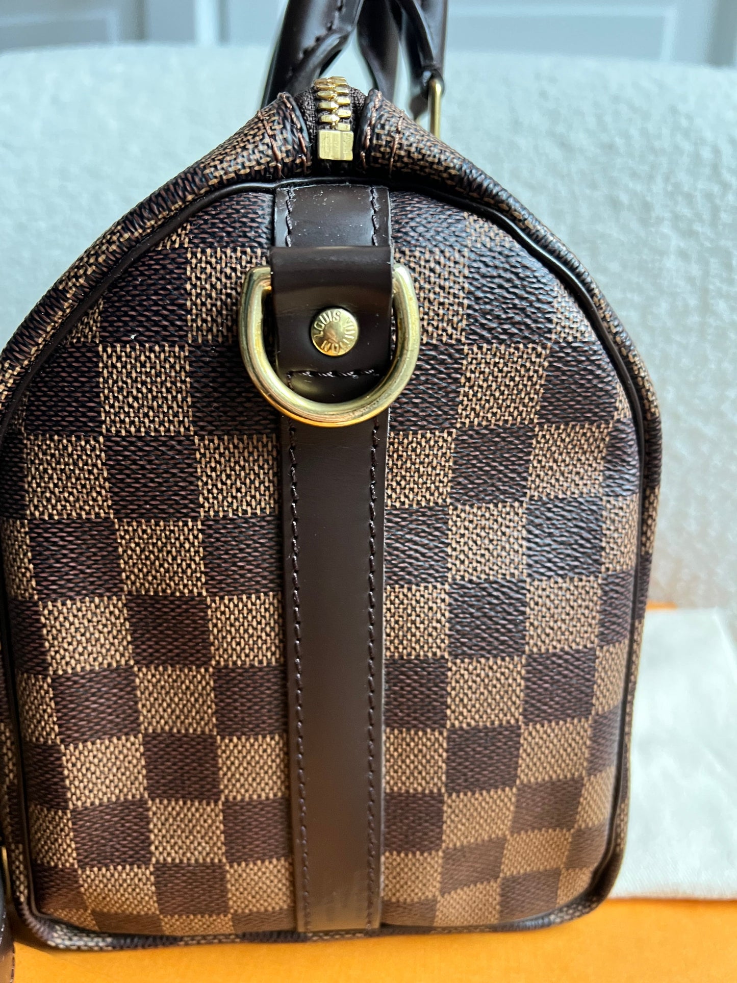 Louis Vuitton Speedy 25 Bandouliere Damier Ebene (RRP £1,440)