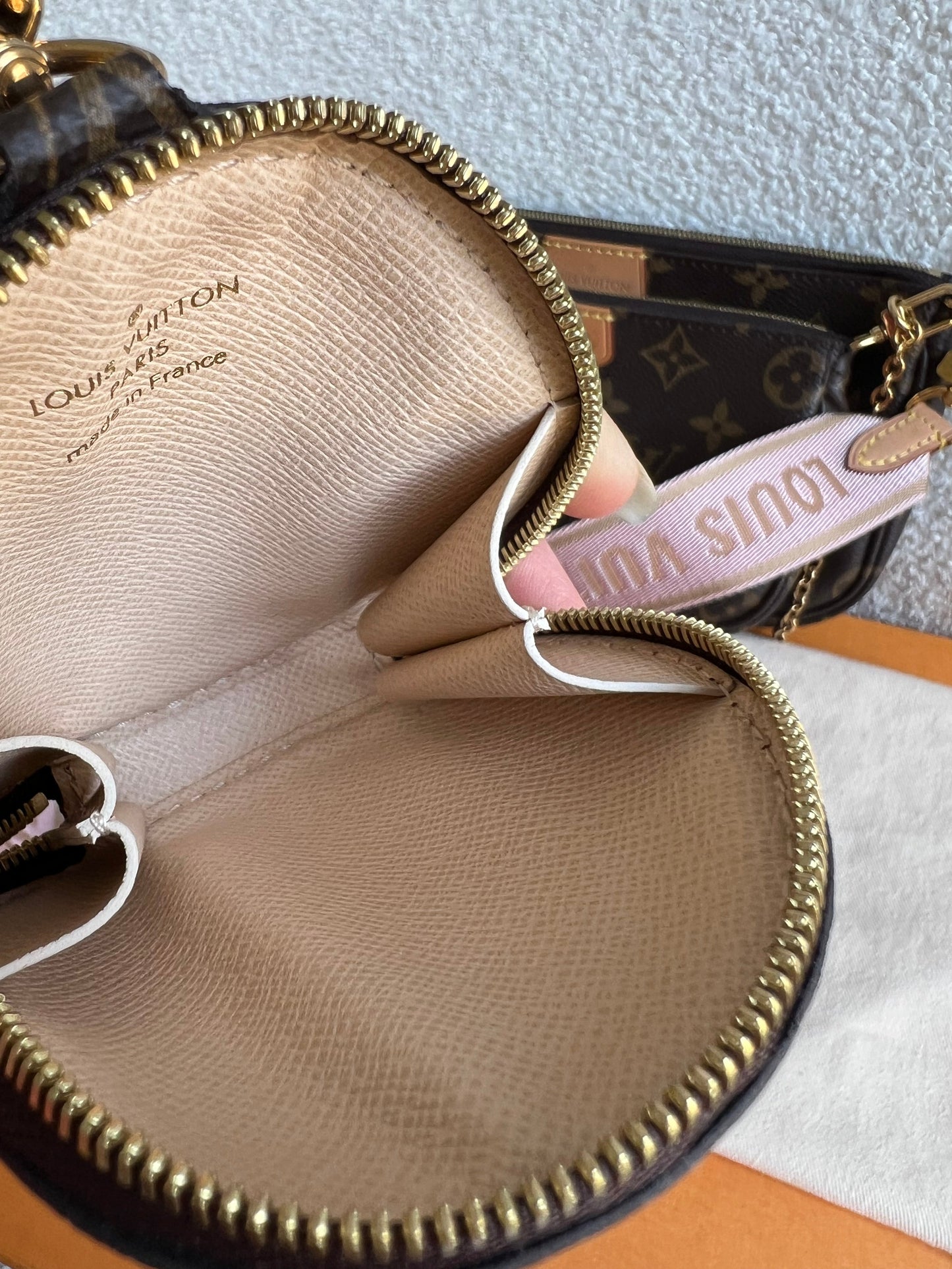 Louis Vuitton Multi Pochette Accessoires Rose Chiaro (RRP £2070)