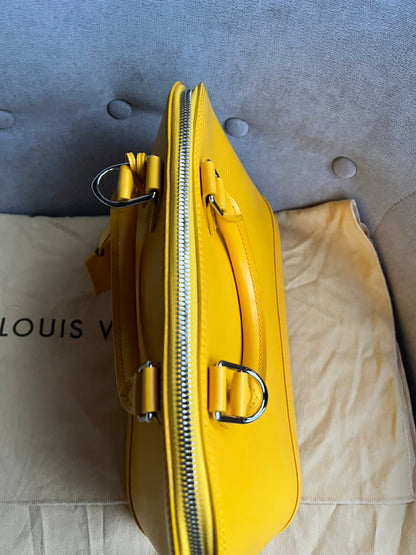 Louis Vuitton Alma PM Citron Yellow Epi (RRP £1780)