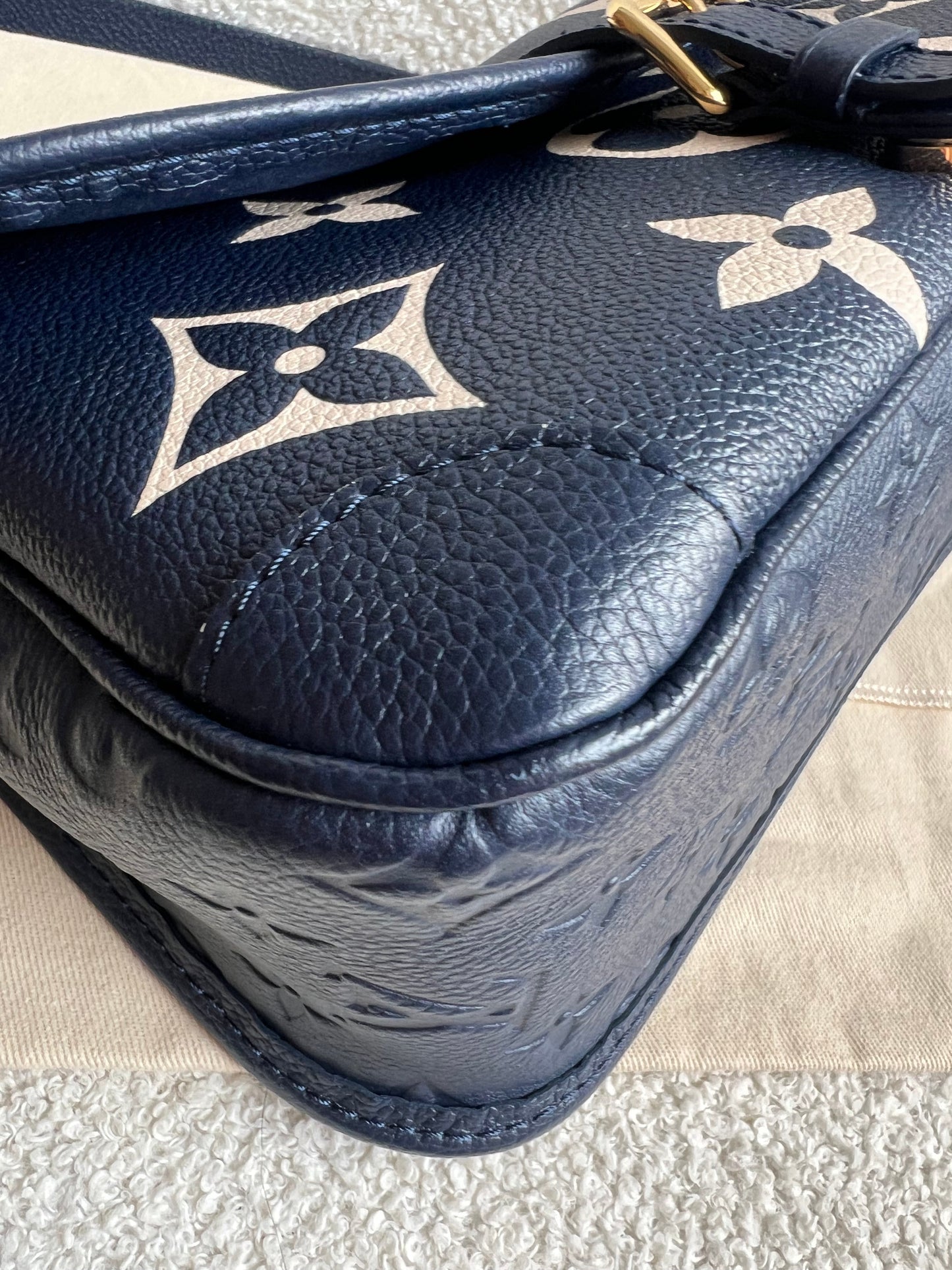 Louis Vuitton Diane Satchel Bicolour Empreinte (RRP £2,170)