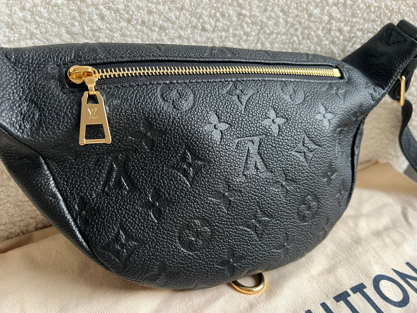 Louis Vuitton Bumbag in Black Empreinte