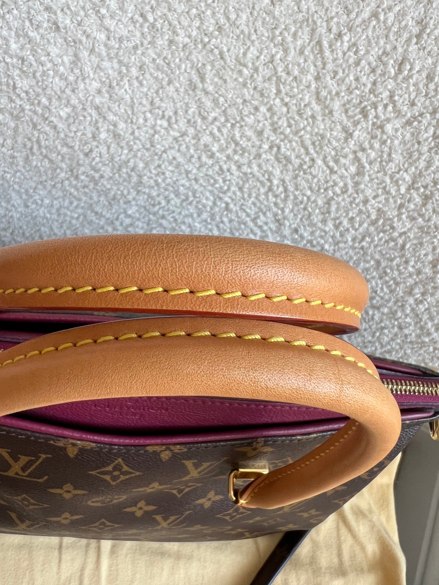 Louis Vuitton Pallas Tote in Monogram and Fuchsia (RRP £1960)