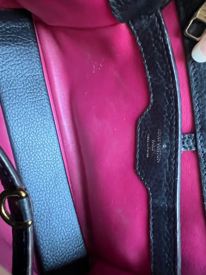 Louis Vuitton Capucines MM Black with Silver Hardware (RRP £4,350)
