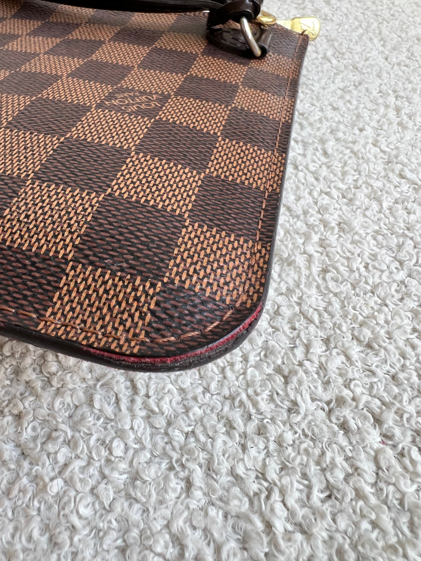 Louis Vuitton Neverfull GM Damier Ebene Cherry Interior (RRP £1,500)