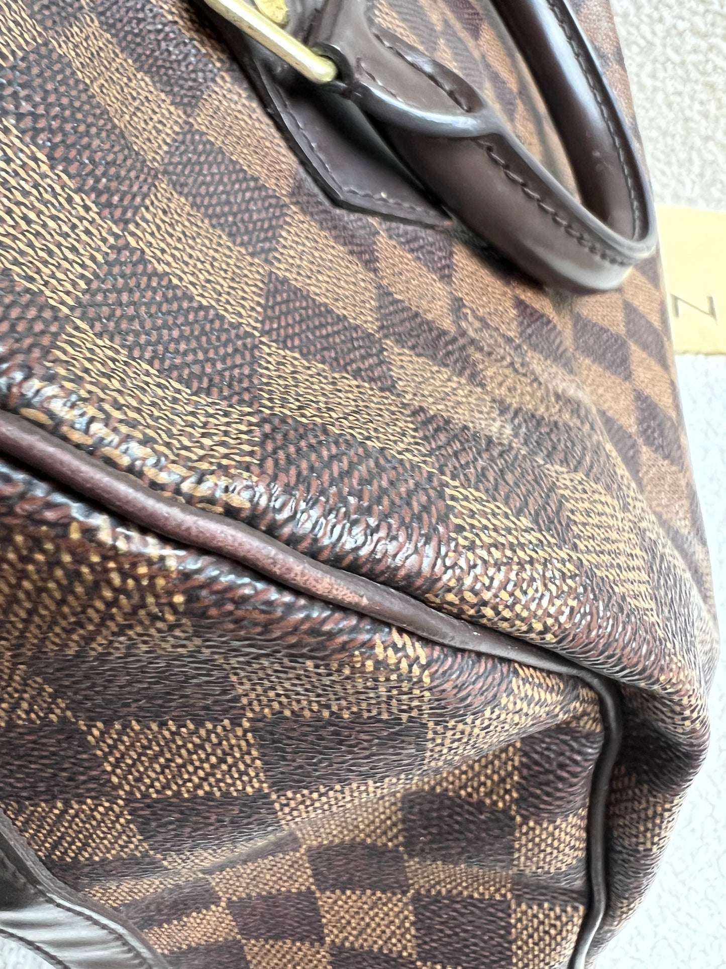 Louis Vuitton Speedy Bandouliere 30 Damier Ebene (RRP £1490)