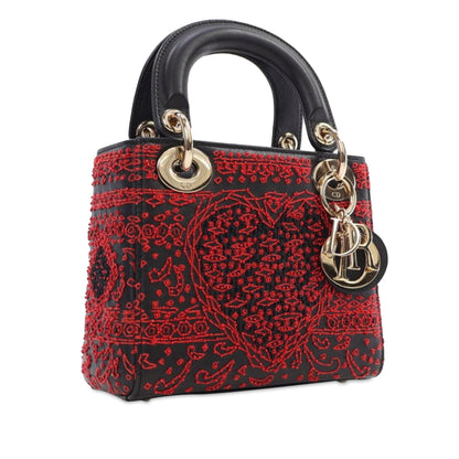 Dior Lady Dior Chain Leather Shoulder Bag