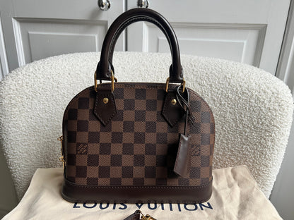 Louis Vuitton Alma BB Damier Ebene (RRP £1,450)