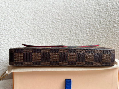 Louis Vuitton Felicie Pochette Damier Ebene (RRP £1110)