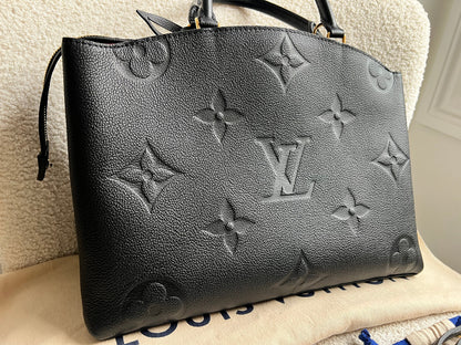 Louis Vuitton Petit Palais Black Empreinte (RRP £2,350)