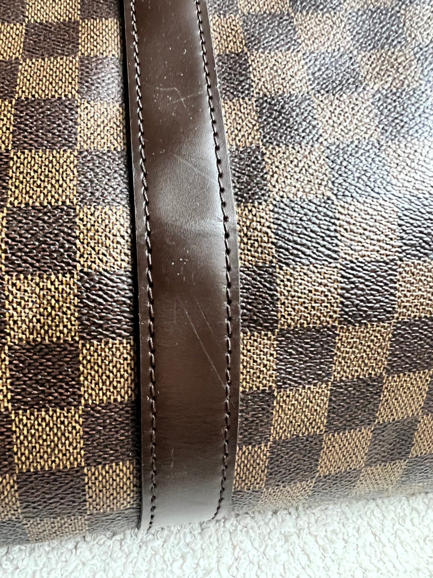 Louis Vuitton Keepall Bandouliere 55 Damier Ebene (RRP £2,020)