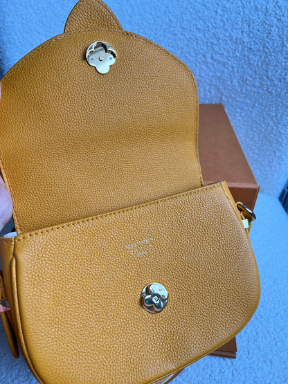 Louis Vuitton Pont 9 Soft PM Bag in Sunbeam (RRP £3030)