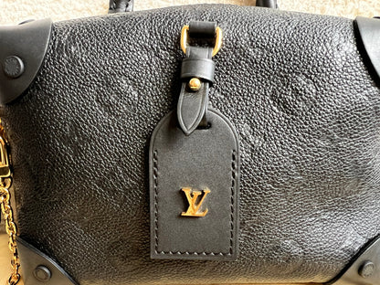 Louis Vuitton Black Empreinte Petite Malle Souple Bag (RRP £2420)