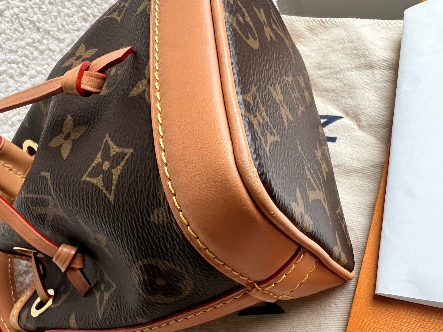 Louis Vuitton Nano Noe Bucket Bag Monogram (RRP £1420)
