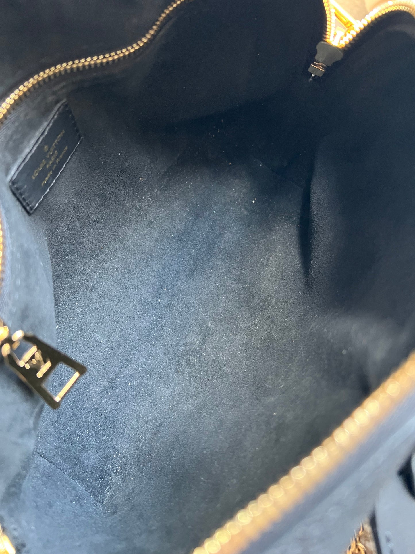 Louis Vuitton Black Empreinte Petite Malle Souple Bag (RRP £2420)