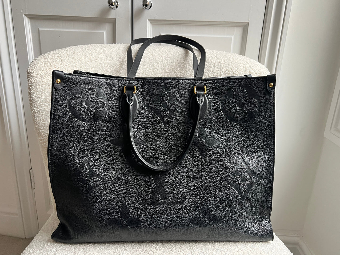 Louis Vuitton On the Go GM Black Empreinte (RRP £2,620)