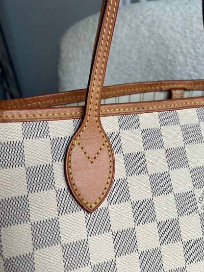 Louis Vuitton Neverfull MM Monogram Damier Azur (RRP £1,470)